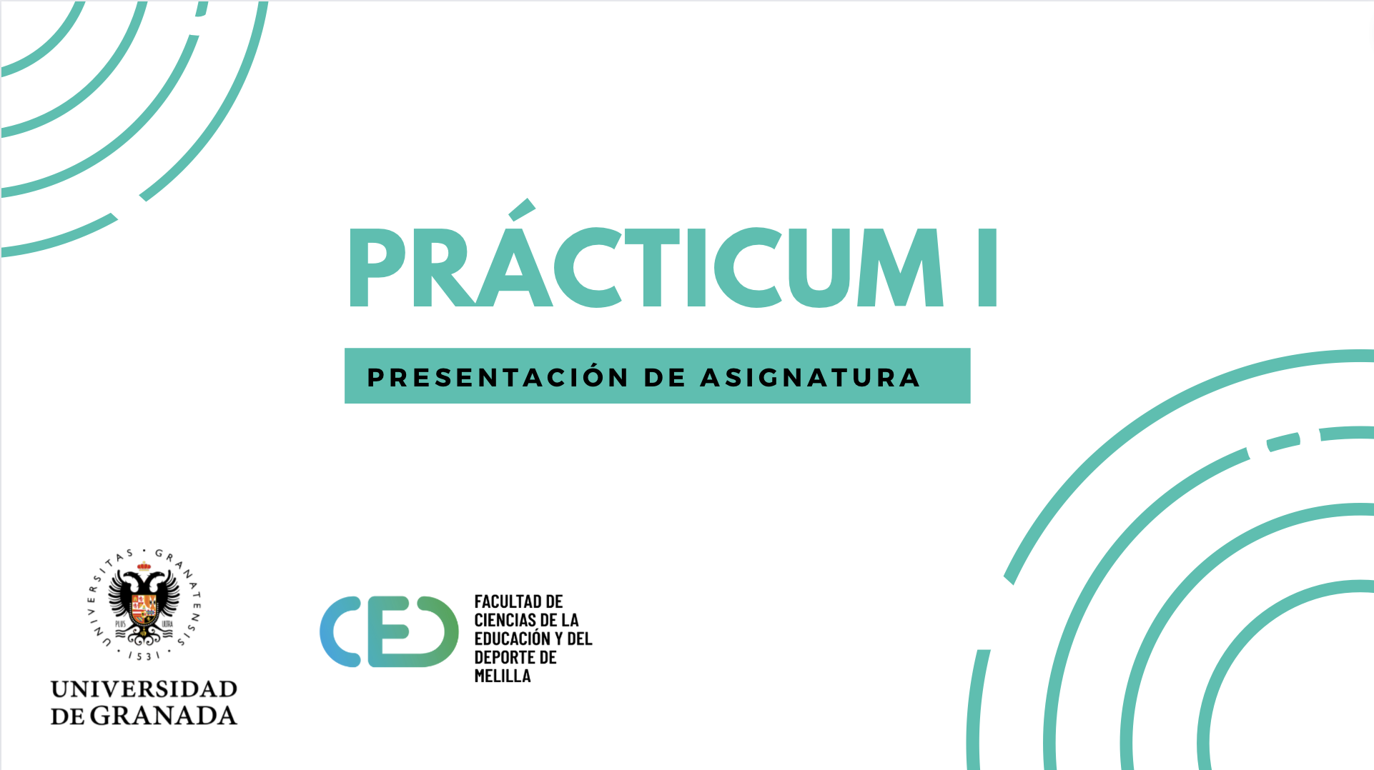 VÍDEO | Prácticum I, presentación de asignatura y contenidos