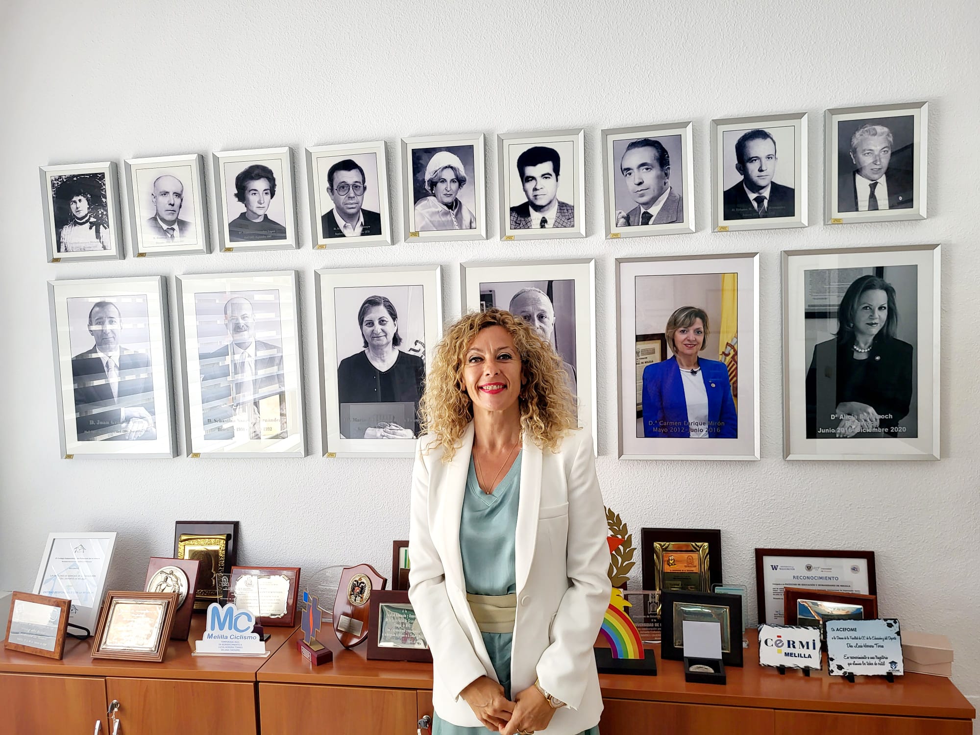 Lucía Herrera, elegida presidenta de la Conferencia Nacional de Decanos y Decanas de Educación