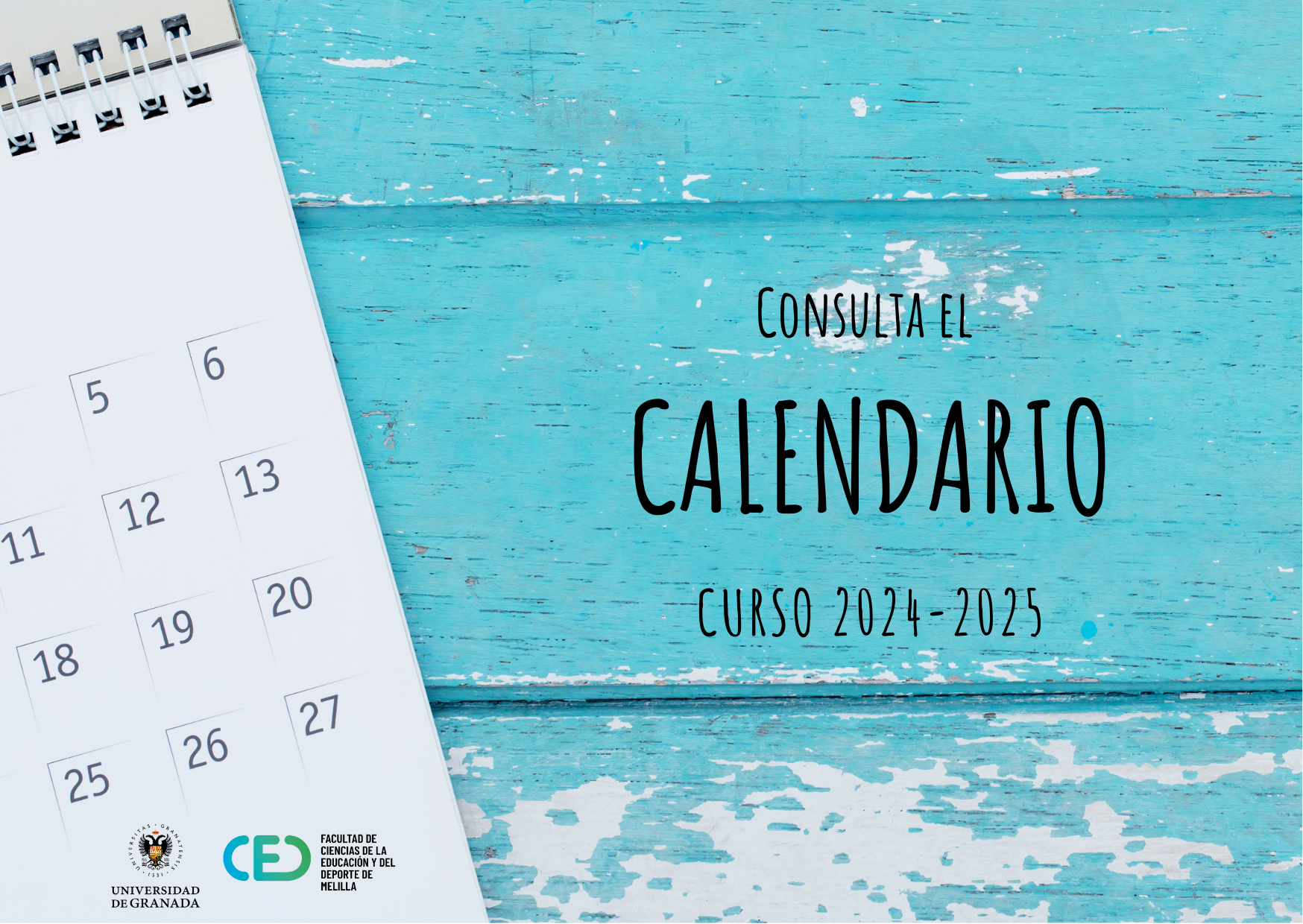 Calendario académico del curso 2024-2025