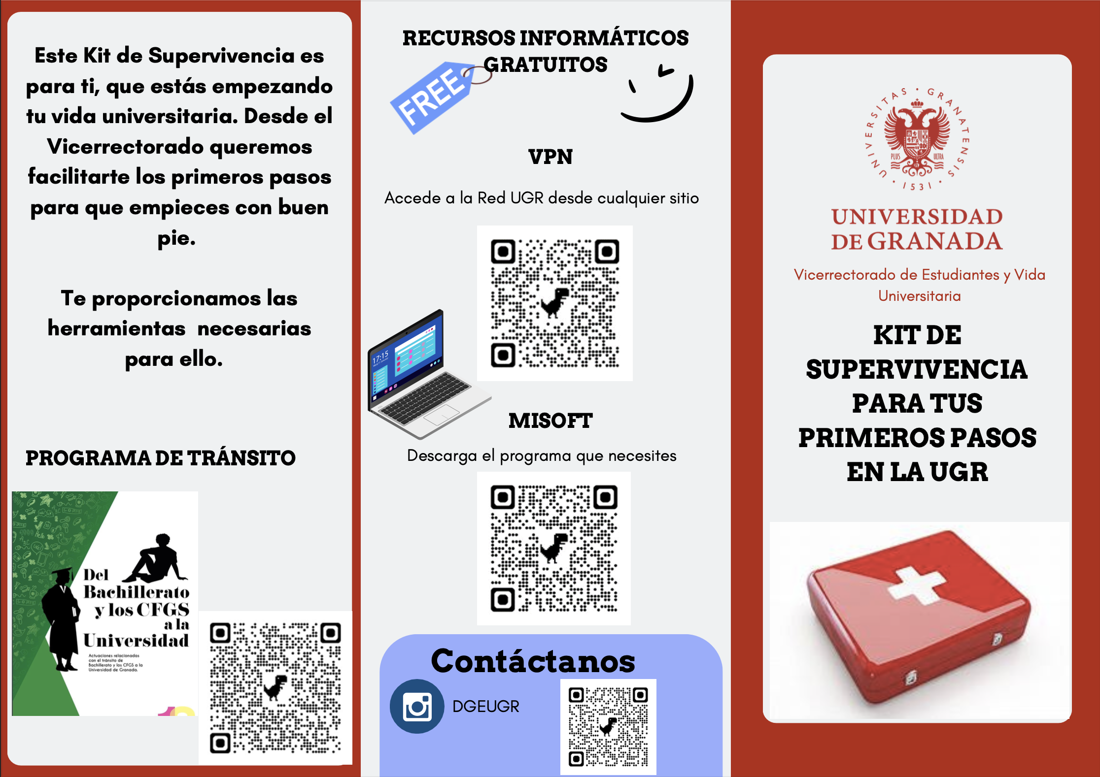 Kit de supervivencia en la UGR