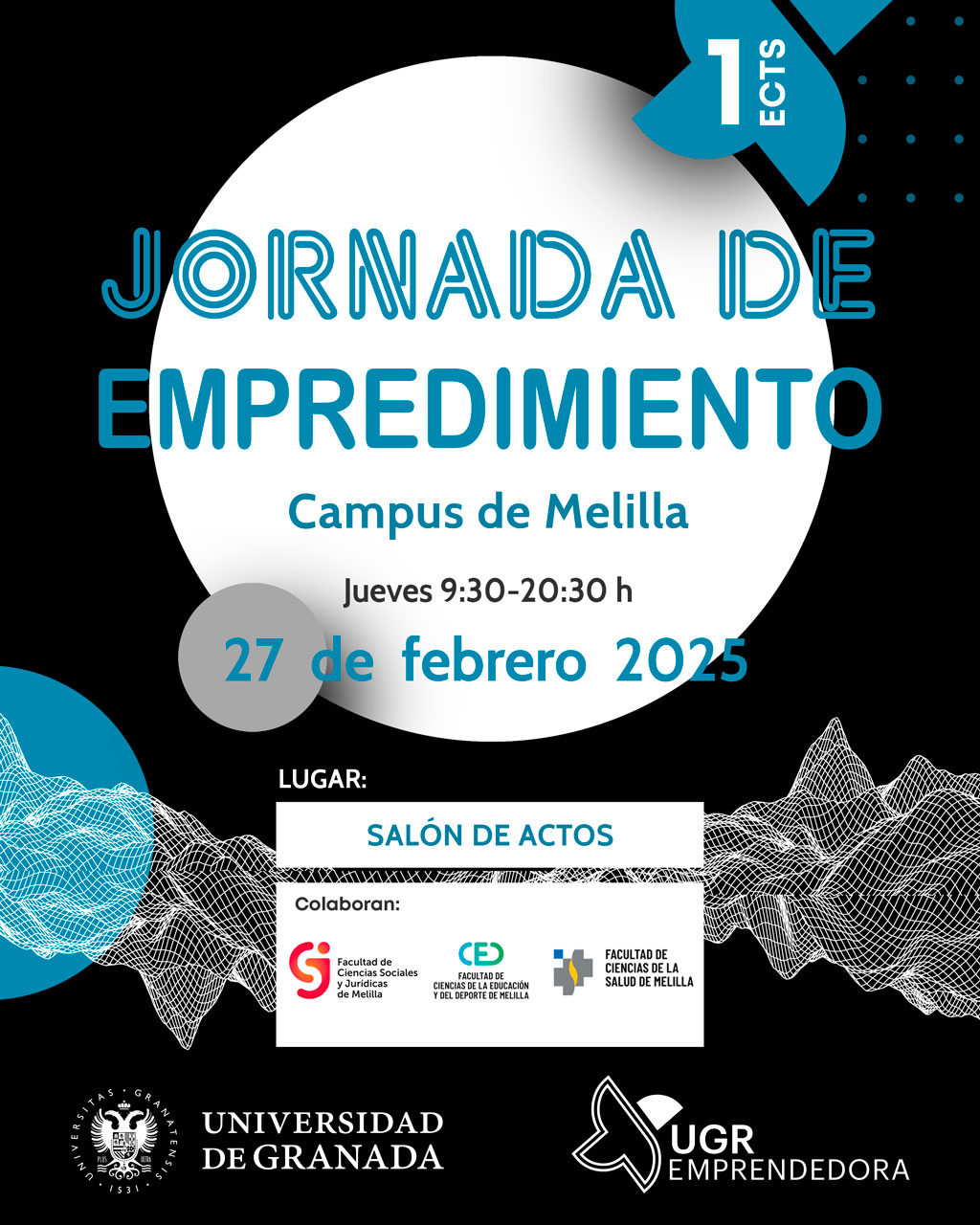 Difusión de las Jornadas de Emprendimiento en el Campus de Melilla