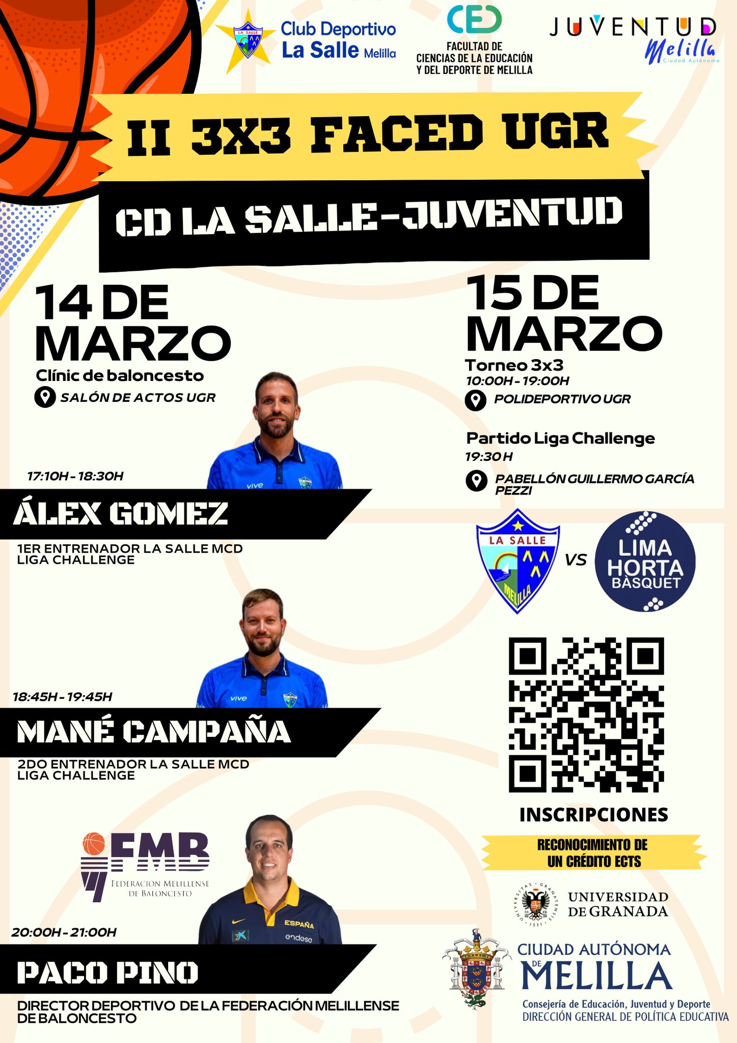 II Jornadas 3x3 Faced UGR - CD La Salle-Juventud