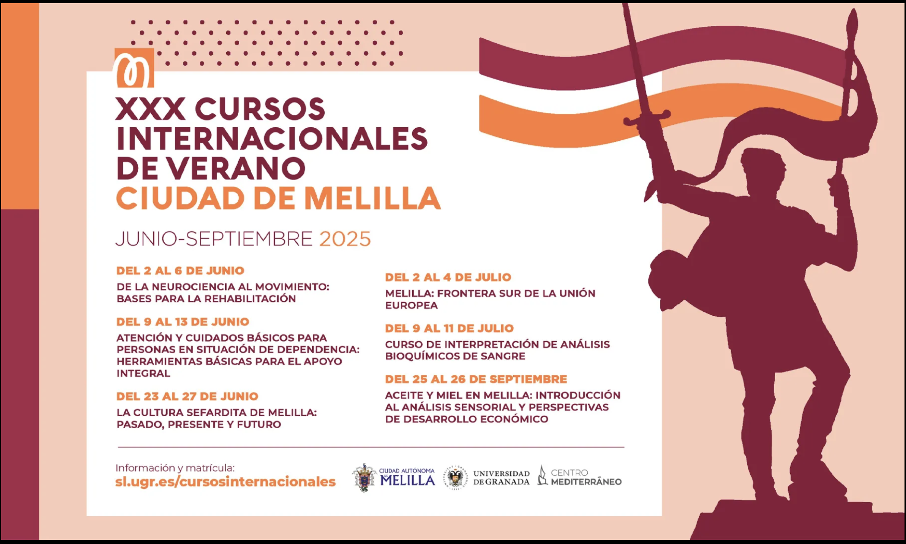 El Centro Mediterráneo de la UGR impulsa la formación en Melilla con cursos subvencionados El Centro Mediterráneo de la UGR impulsa la formación en Melilla con cursos subvencionados