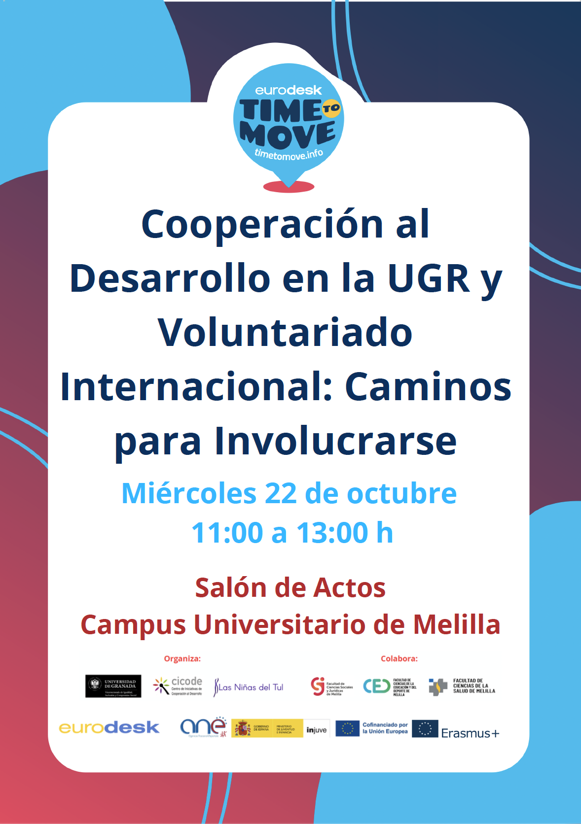 Cooperación al Desarrollo en la UGR y Voluntariado Internacional: Caminos para Involucrarse