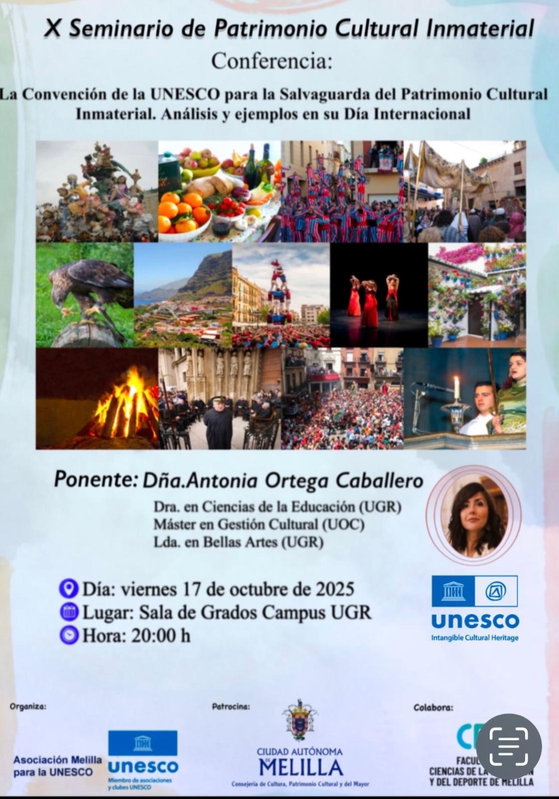 X Seminario de Patrimonio Cultural Inmaterial