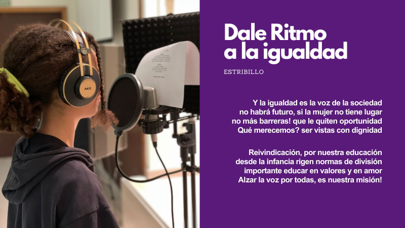 Dale ritmo a la igualdad Dale ritmo a la igualdad