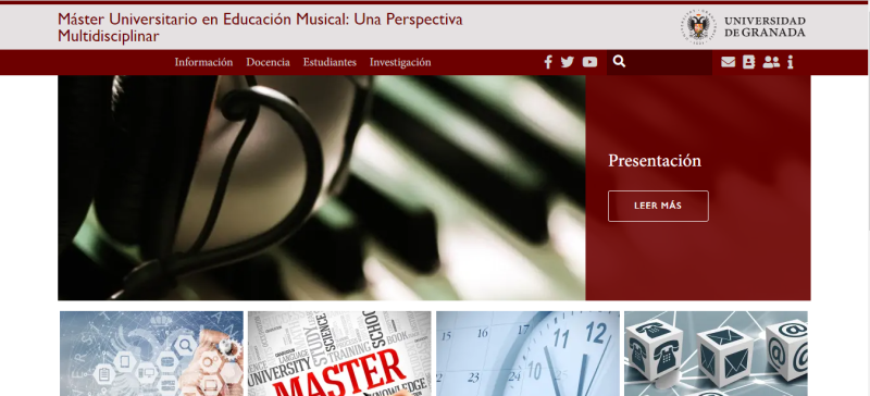 El Máster en Educación Musical, mejor Máster de Educación de España en el Ranking de El Mundo 2023 El Máster en Educación Musical, mejor Máster de Educación de España en el Ranking de El Mundo 2023