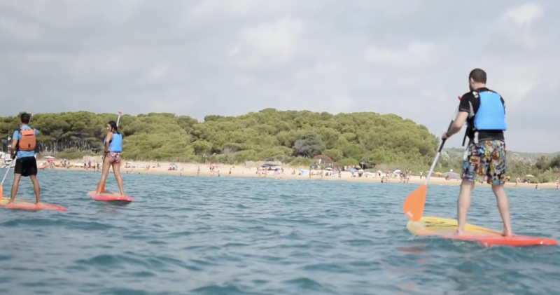 Curso de iniciación al paddle surf en el Campus de Melilla Curso de iniciación al paddle surf en el Campus de Melilla
