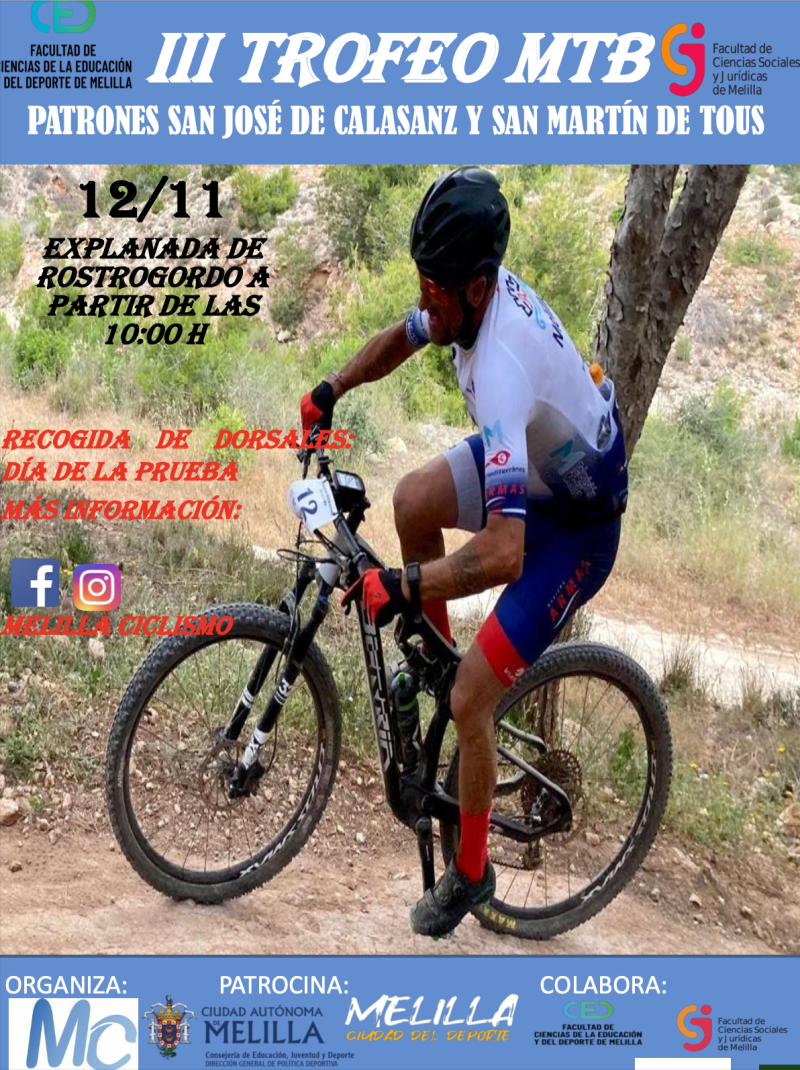 III Trofeo MTB San José de Calasanz y San Martín de Tous 2023