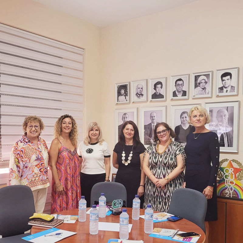 Reunión de trabajo de Internacionalización con representantes de la Petroleum Gas University Reunión de trabajo de Internacionalización con representantes de la Petroleum Gas University