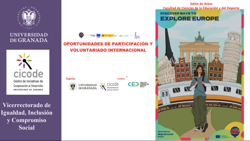 Oportunidades de participación y voluntariado internacional con el CICODE Oportunidades de participación y voluntariado internacional con el CICODE