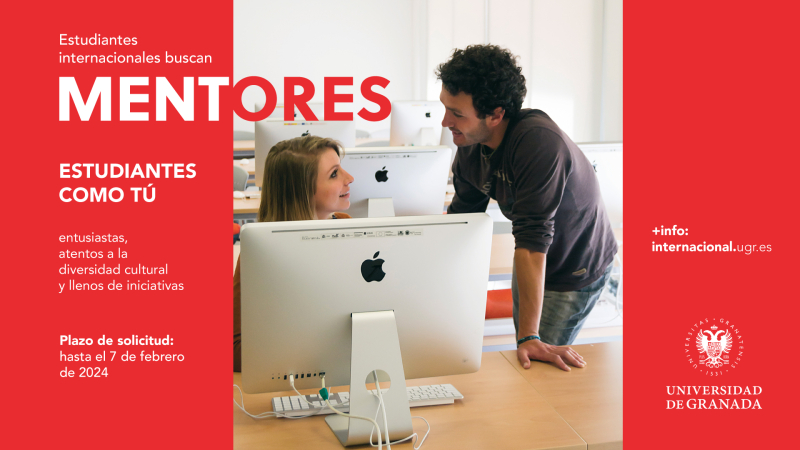 Apúntate al Programa Mentor para ayudar a estudiantes internacionales durante su estancia en la UGR Apúntate al Programa Mentor para ayudar a estudiantes internacionales durante su estancia en la UGR