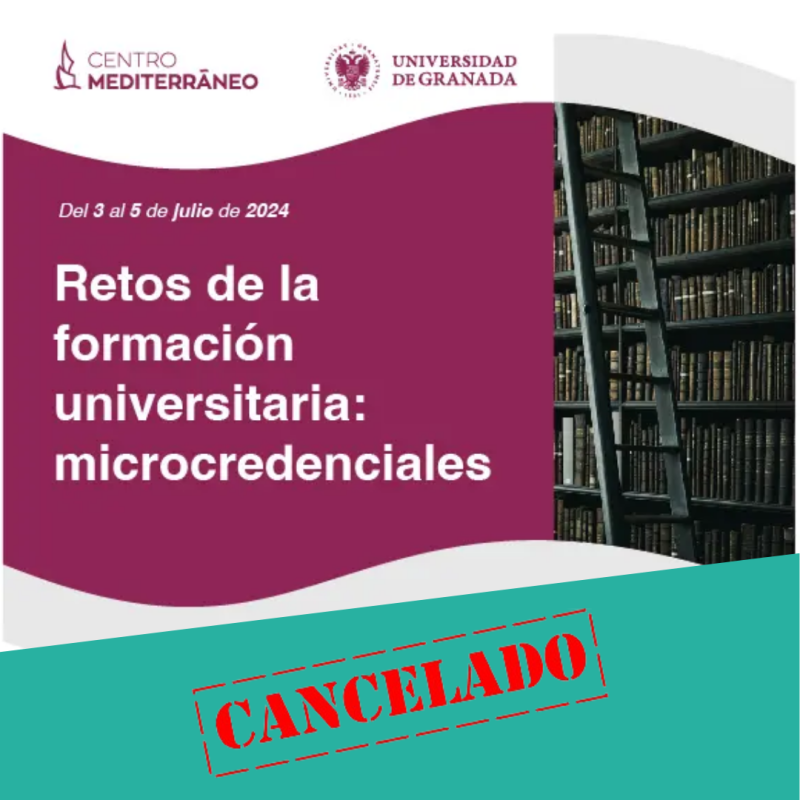 CANCELADO | Seminario 'Retos de la formación universitaria: microcredenciales' CANCELADO | Seminario 'Retos de la formación universitaria: microcredenciales'