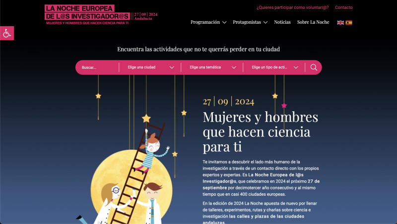 Hasta 60 actividades en Melilla por La Noche Europea de l@s Investigador@s 2024 Hasta 60 actividades en Melilla por La Noche Europea de l@s Investigador@s 2024