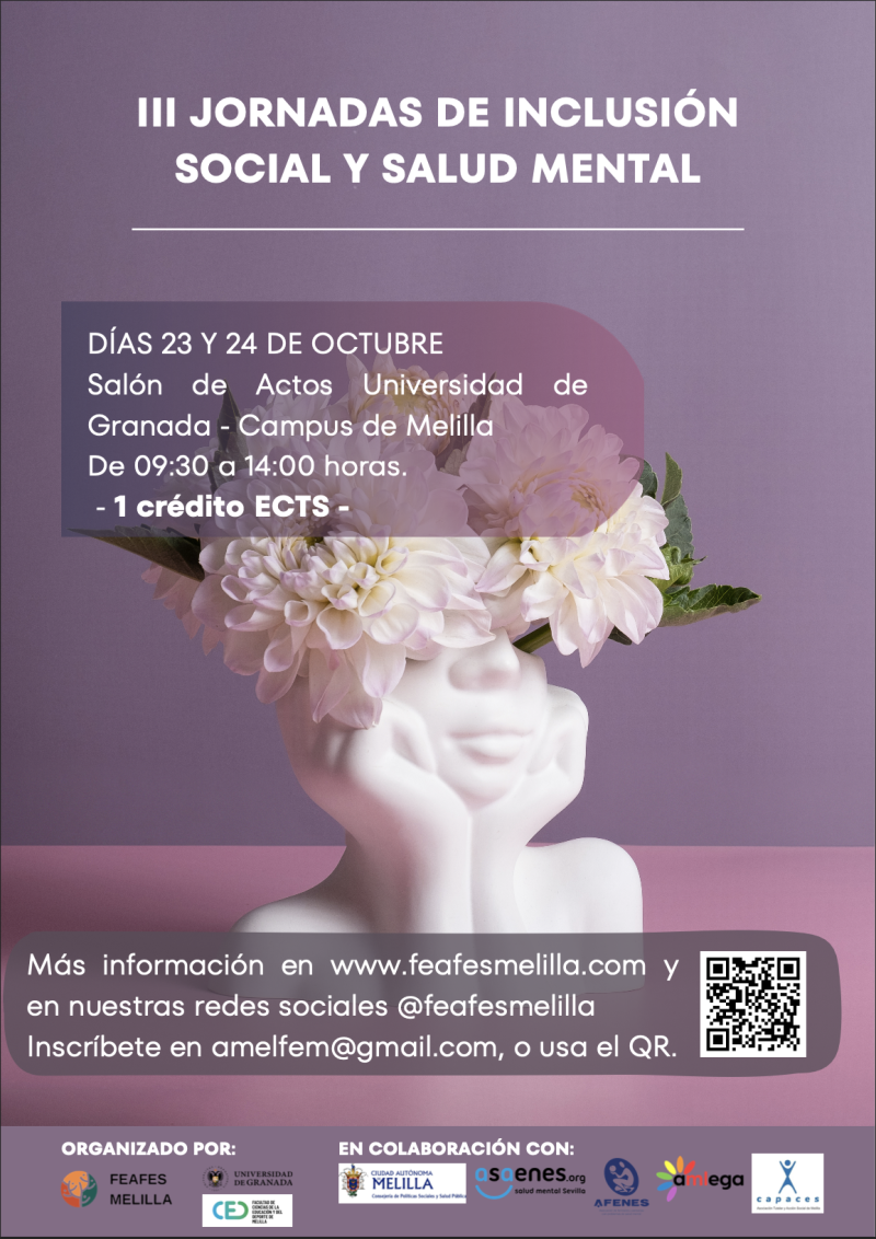 III Jornadas de Inclusión Social y Salud Mental de Feafes Melilla III Jornadas de Inclusión Social y Salud Mental de Feafes Melilla