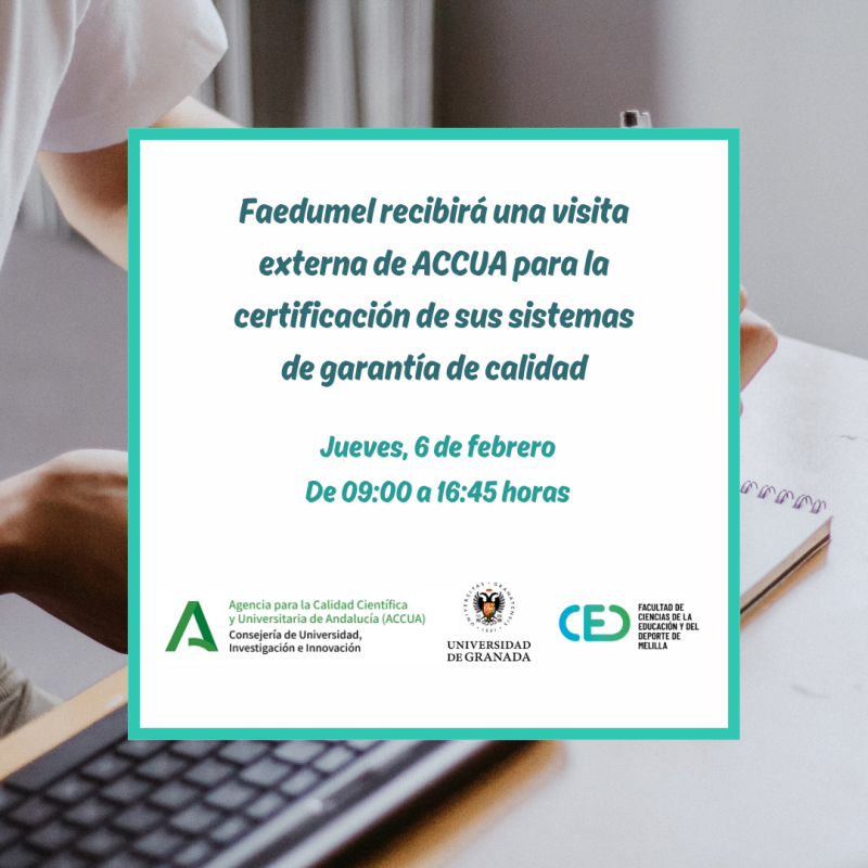 Faedumel recibirá una visita externa para la certificación de sus sistemas de garantía de calidad Faedumel recibirá una visita externa para la certificación de sus sistemas de garantía de calidad
