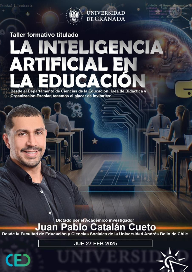 Buena acogida del taller formativo 'La inteligencia artificial en Educación' Buena acogida del taller formativo 'La inteligencia artificial en Educación'