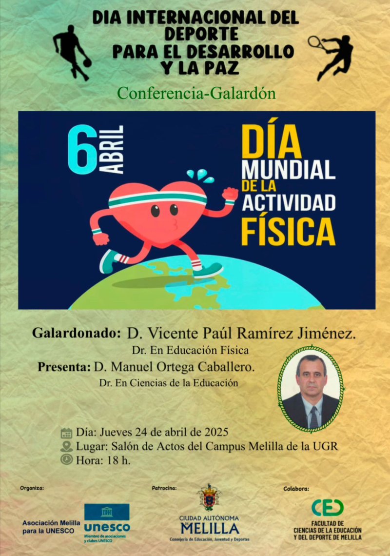 Conferencia-Galardón Día Internacional del Deporte para el Desarrollo y la Paz Conferencia-Galardón Día Internacional del Deporte para el Desarrollo y la Paz