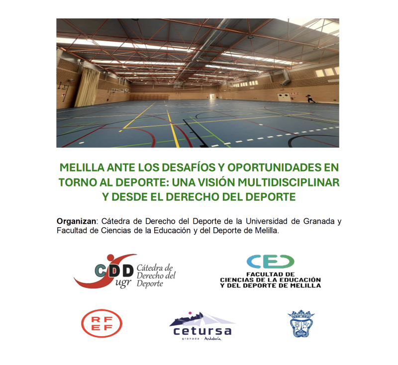 Jornada 'Melilla ante los desafíos y oportunidades en torno al deporte' Jornada 'Melilla ante los desafíos y oportunidades en torno al deporte'