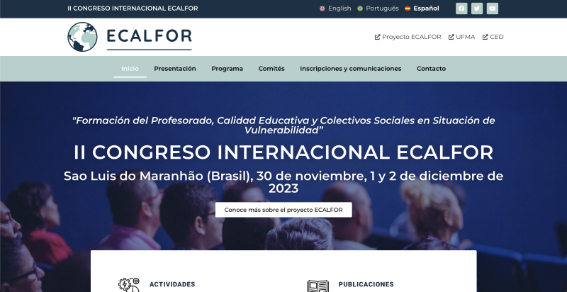 Faedumel participa en la organización del II Congreso Internacional ECALFOR