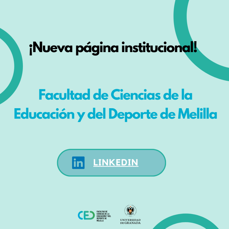La Facultad de Ciencias de la Educación y del Deporte de Melilla estrena página oficial en LinkedIn La Facultad de Ciencias de la Educación y del Deporte de Melilla estrena página oficial en LinkedIn
