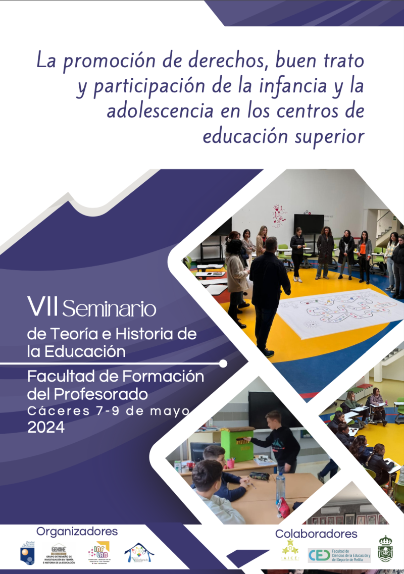 Abierto el plazo para presentar comunicaciones al VII Seminario de Teoría e Historia de la Educación