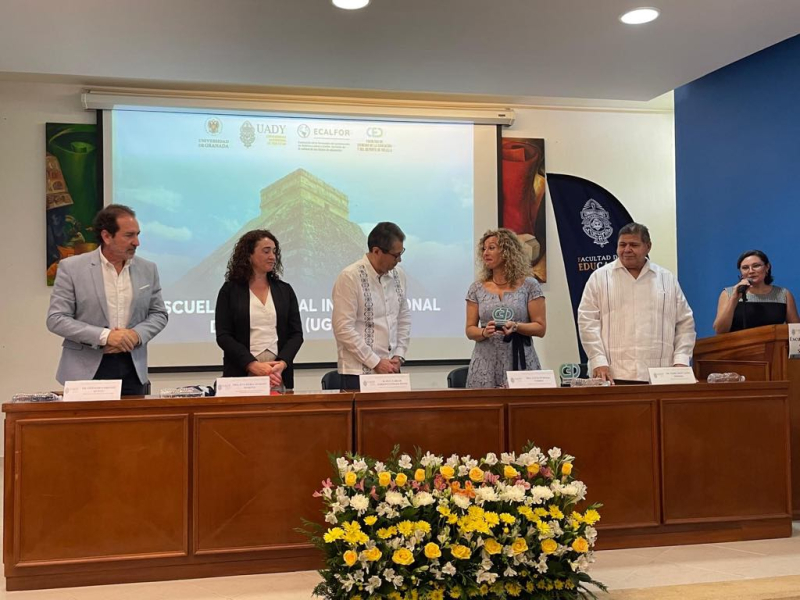 Faedumel participa en México en la inauguración de la Escuela Doctoral Internacional de Verano EDIV Faedumel participa en México en la inauguración de la Escuela Doctoral Internacional de Verano EDIV