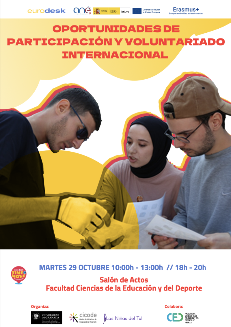 Taller sobre oportunidades de participación y voluntariado internacional Taller sobre oportunidades de participación y voluntariado internacional