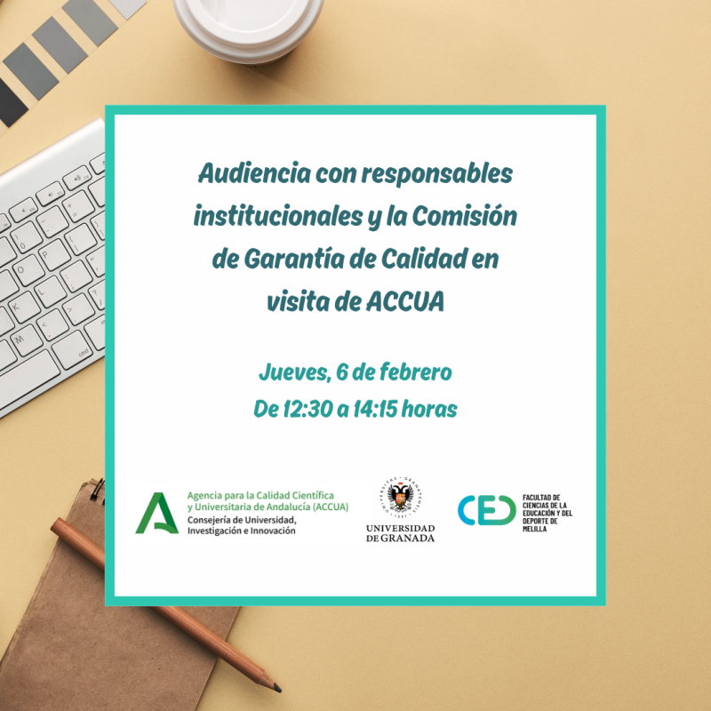Audiencia con responsables institucionales y la Comisión de Garantía de Calidad en visita de ACCUA Audiencia con responsables institucionales y la Comisión de Garantía de Calidad en visita de ACCUA